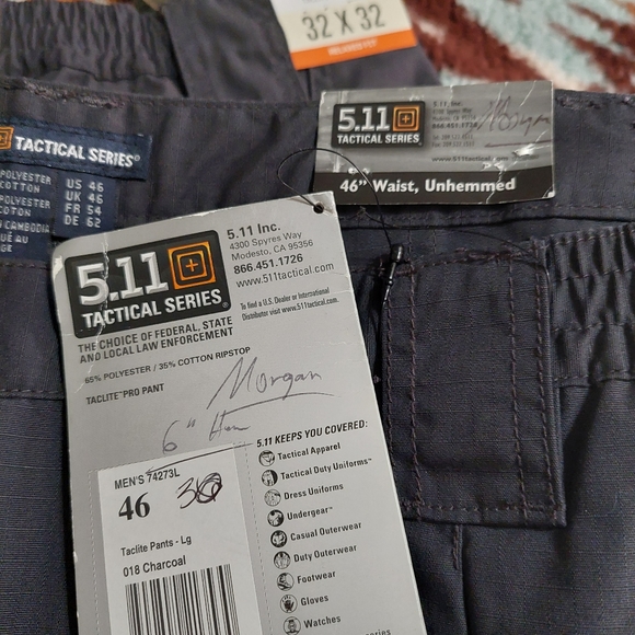 5.11 Tactical Taclite Pro Ripstop Pant Relaxed Fit NWT size 30 - Picture 6 of 9